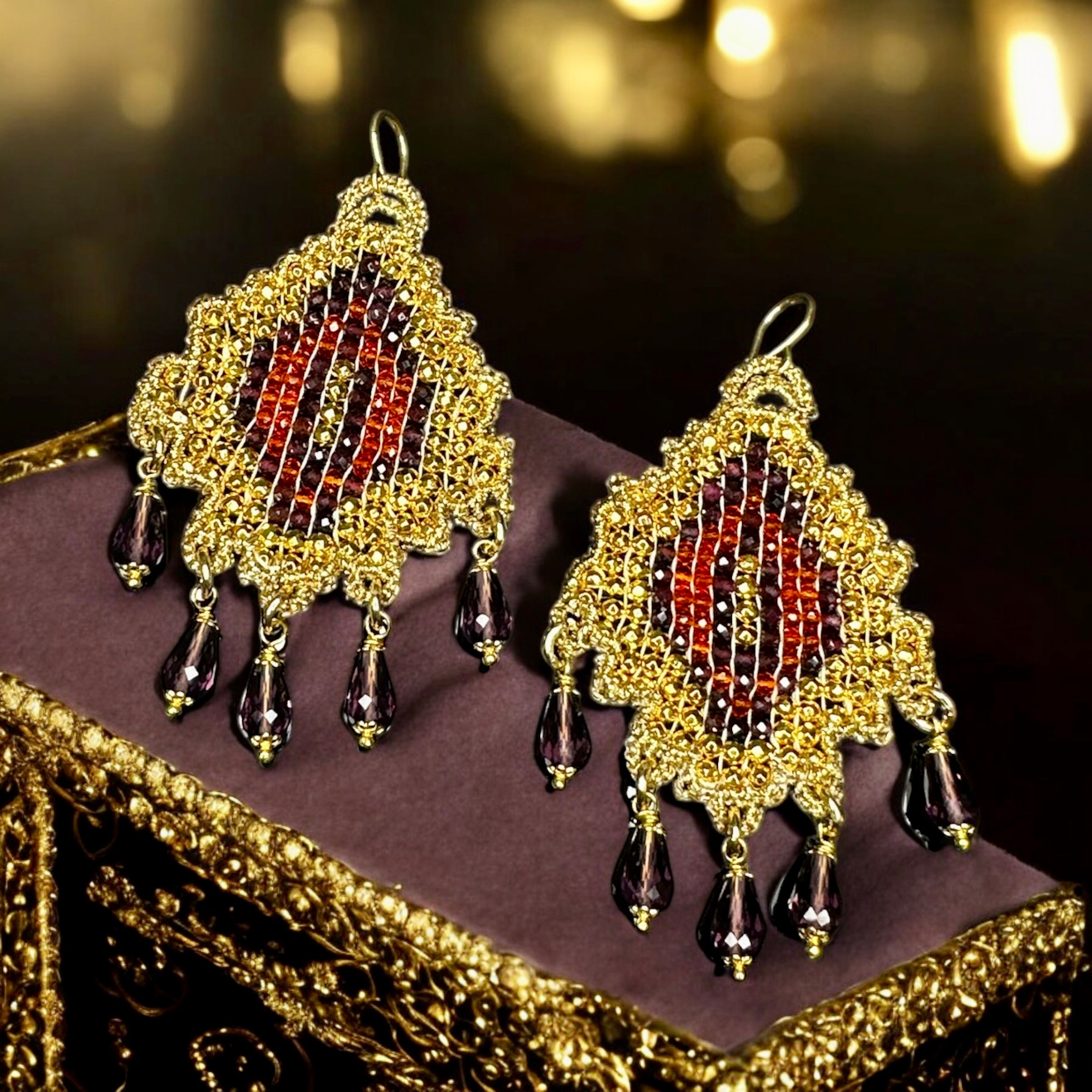 Hoop earrings