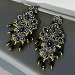 Leopard earrings