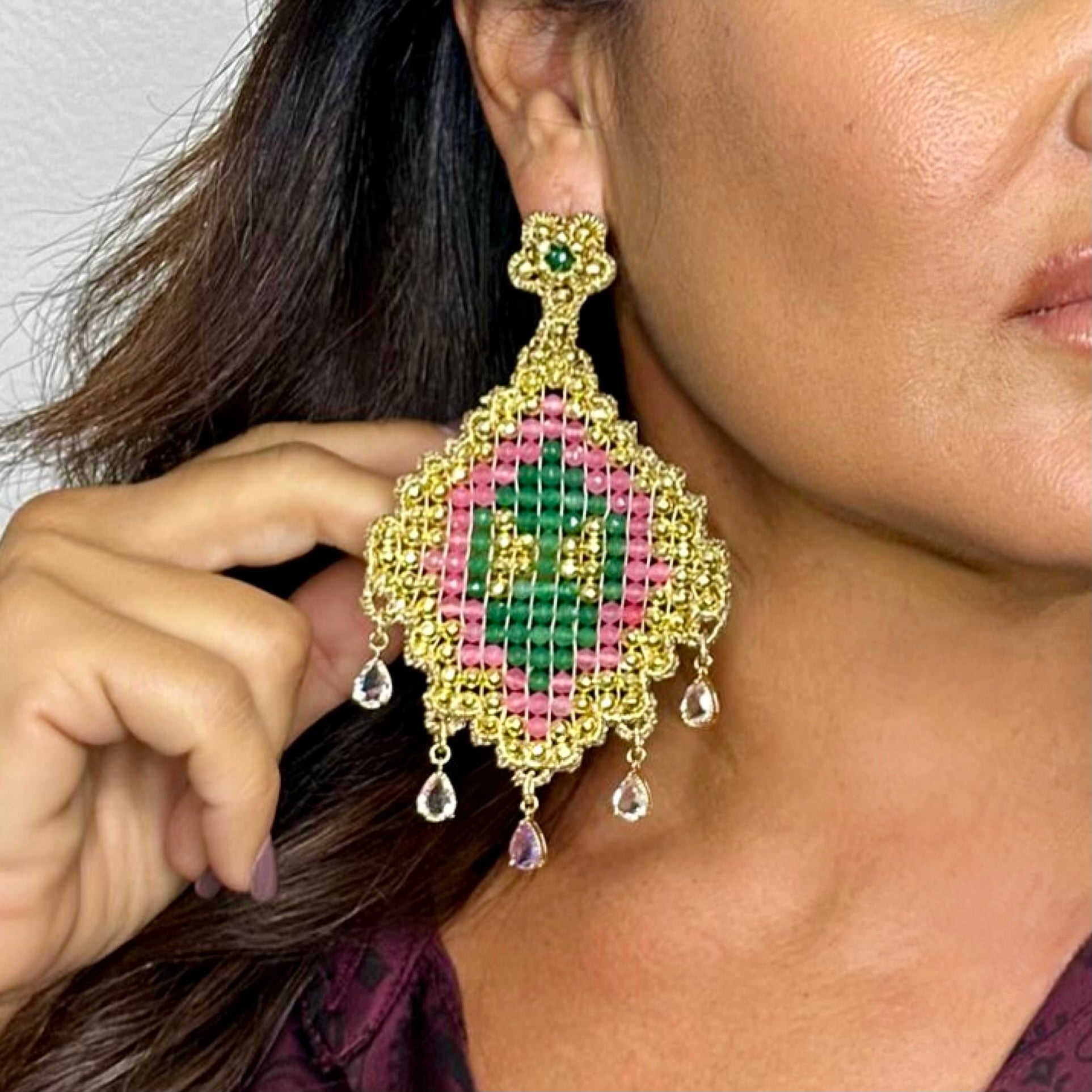 Hoop earrings