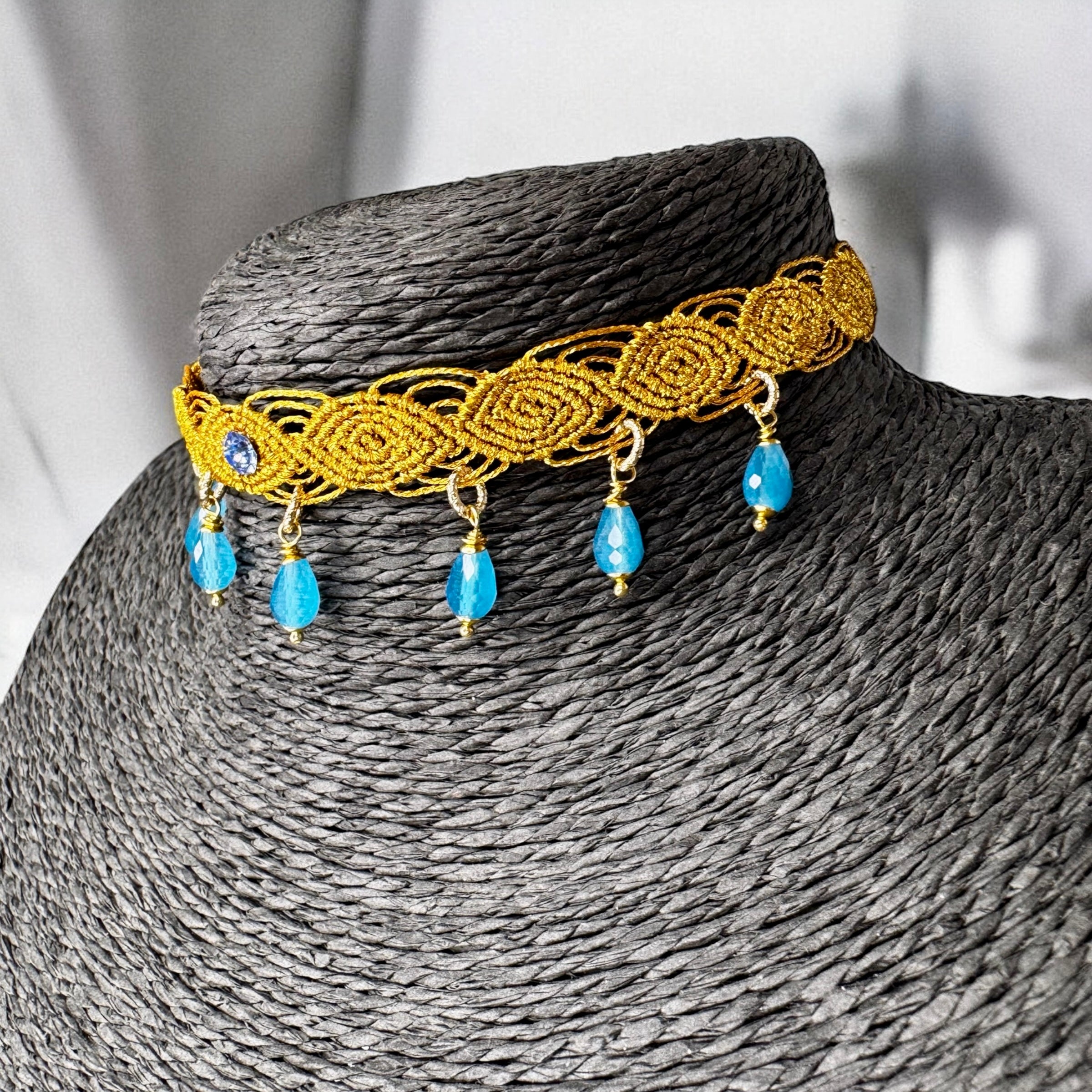 Makramee-Halsband