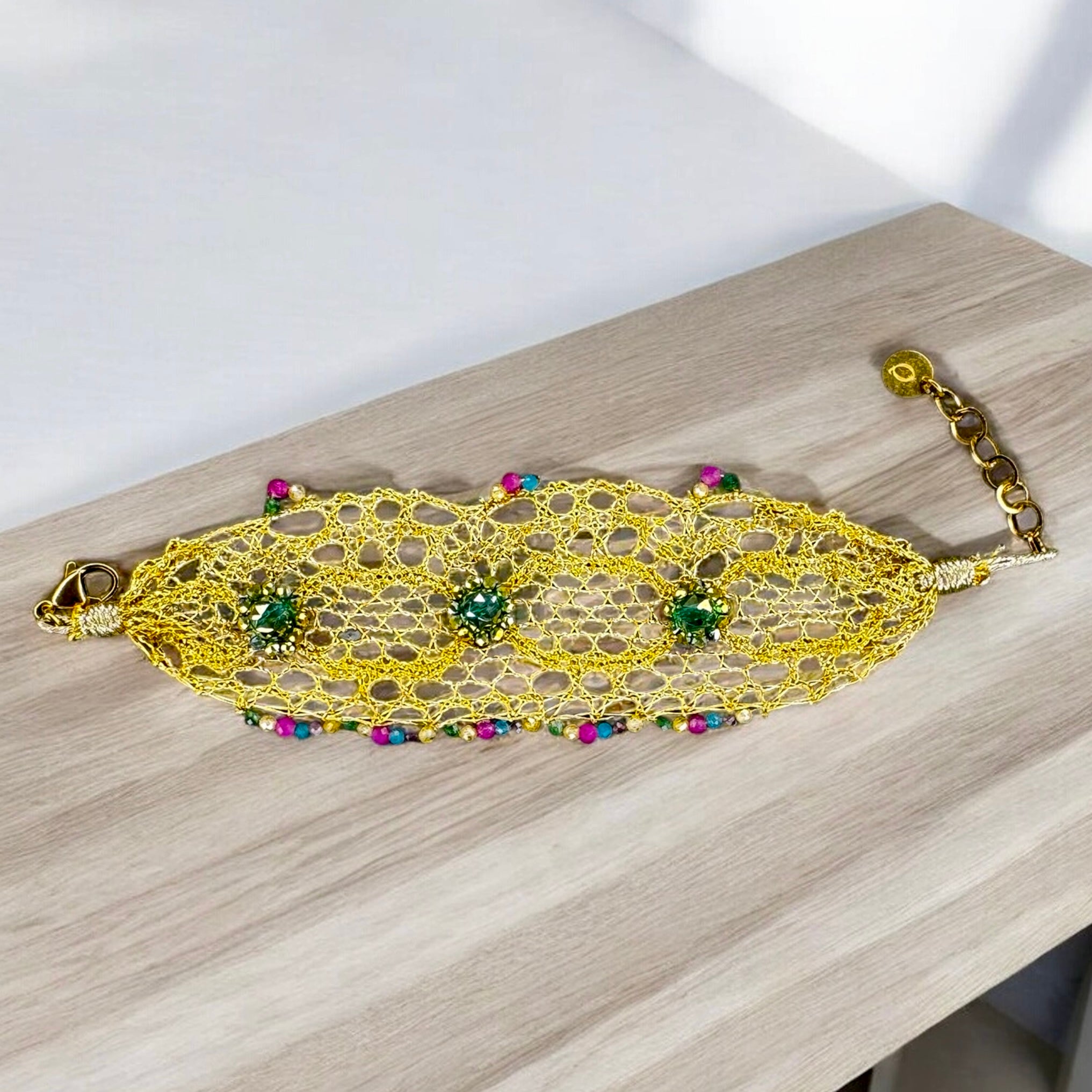 Grünes Lolita-Armband