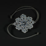 Bracciale Black flower