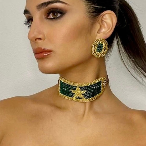Halsband-Halskette
