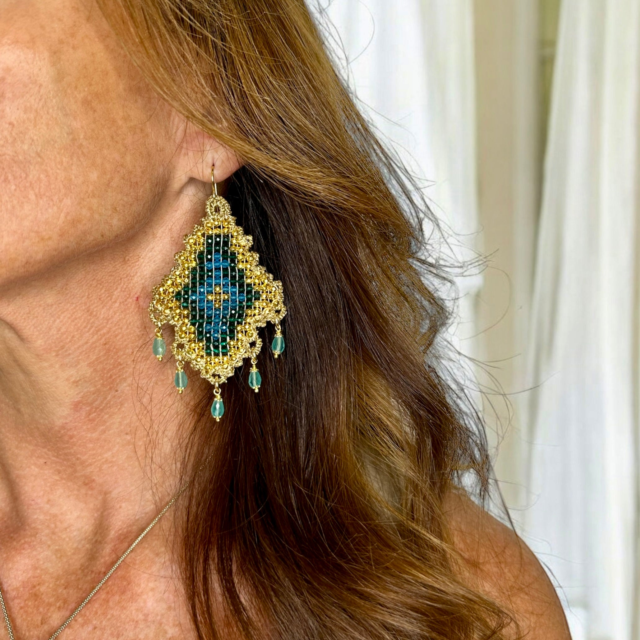 Hoop earrings