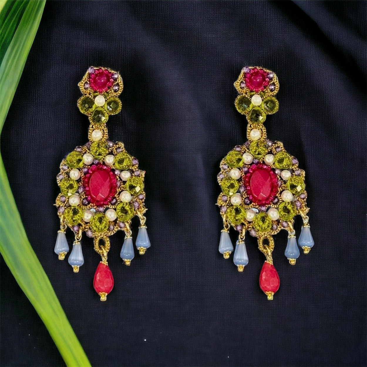 Orecchini Lilibet caribe