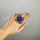 Anello Madeira blu