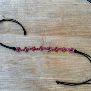 Choker Lungarino rosso