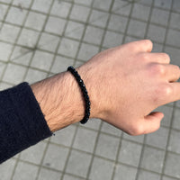 Bracciale intreccio nero