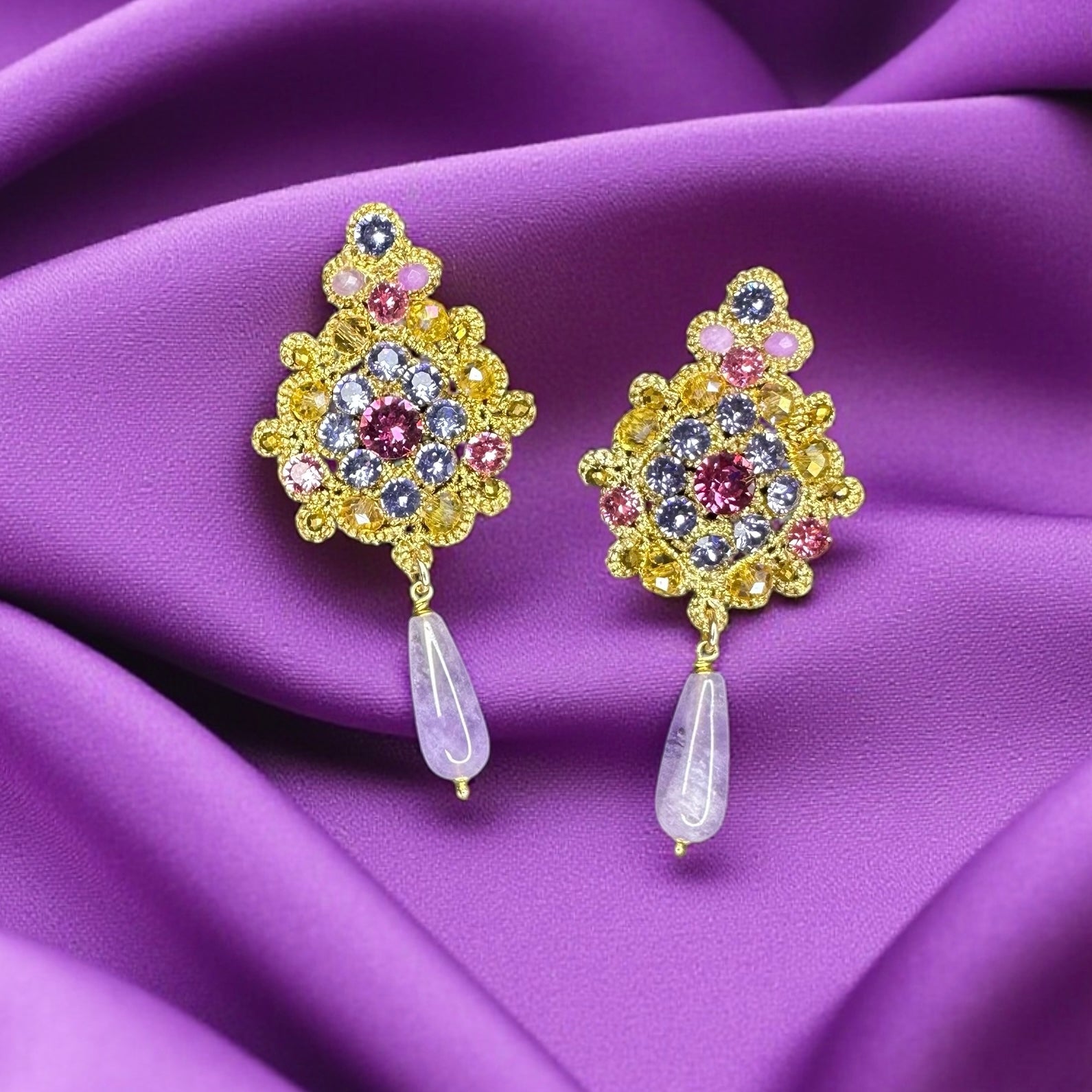 Orecchini Fatima ametista