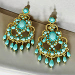 Turquoise Duchess Earrings