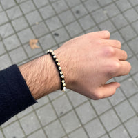 Bracciale intreccio madreperla
