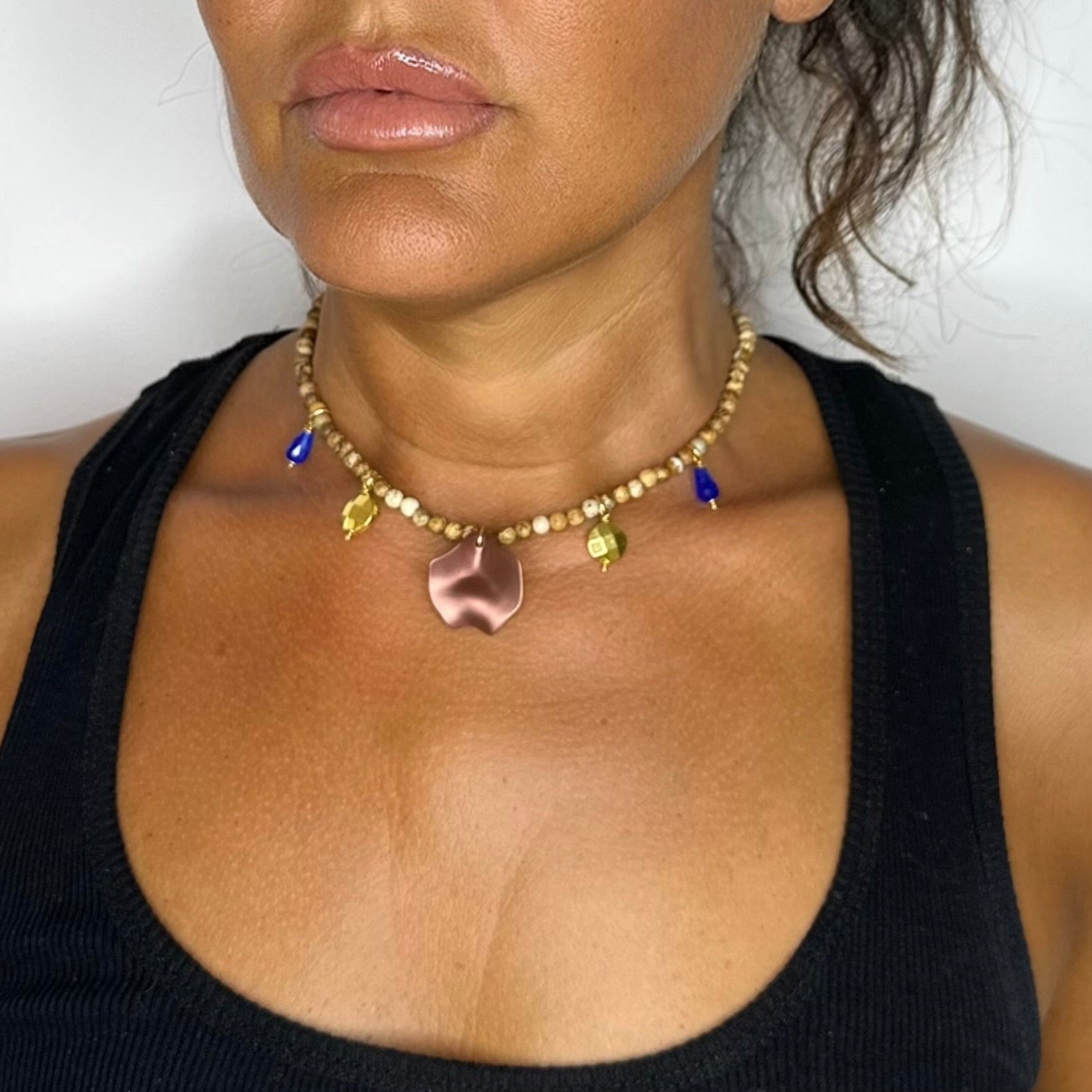 Collana Ondina bronzo