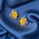 Orecchini a bottone Claire