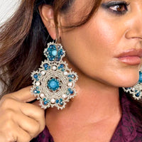 Orecchini Midori azzurro