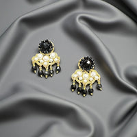 Orecchini a bottone Audrey onice