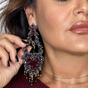 Heart earrings