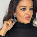 Orecchini Madeira purple