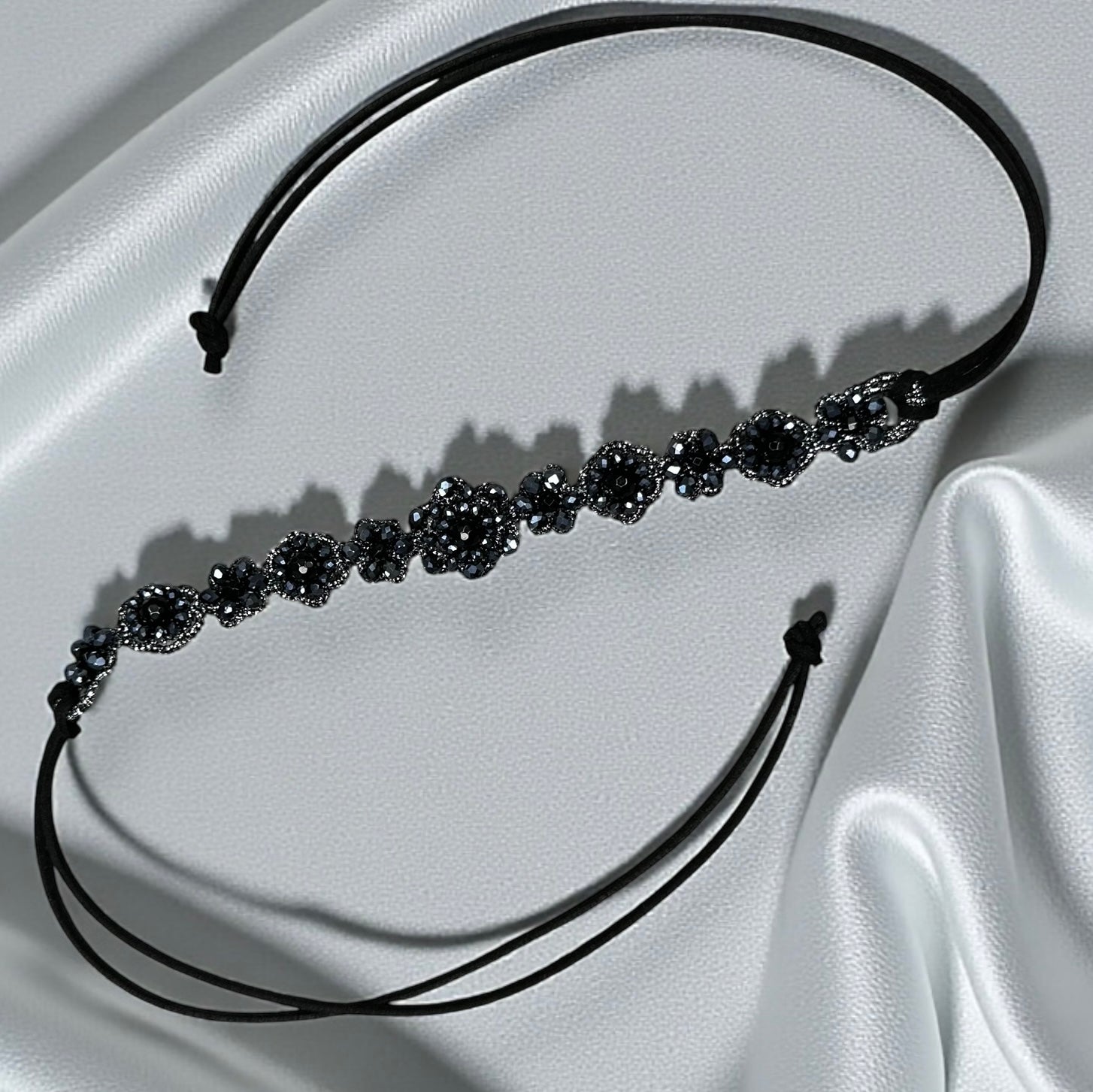 Choker Calipso onice