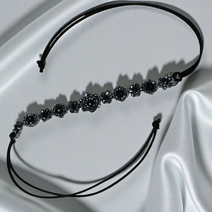 Choker Calipso onice