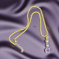 Collana mini sky lilla