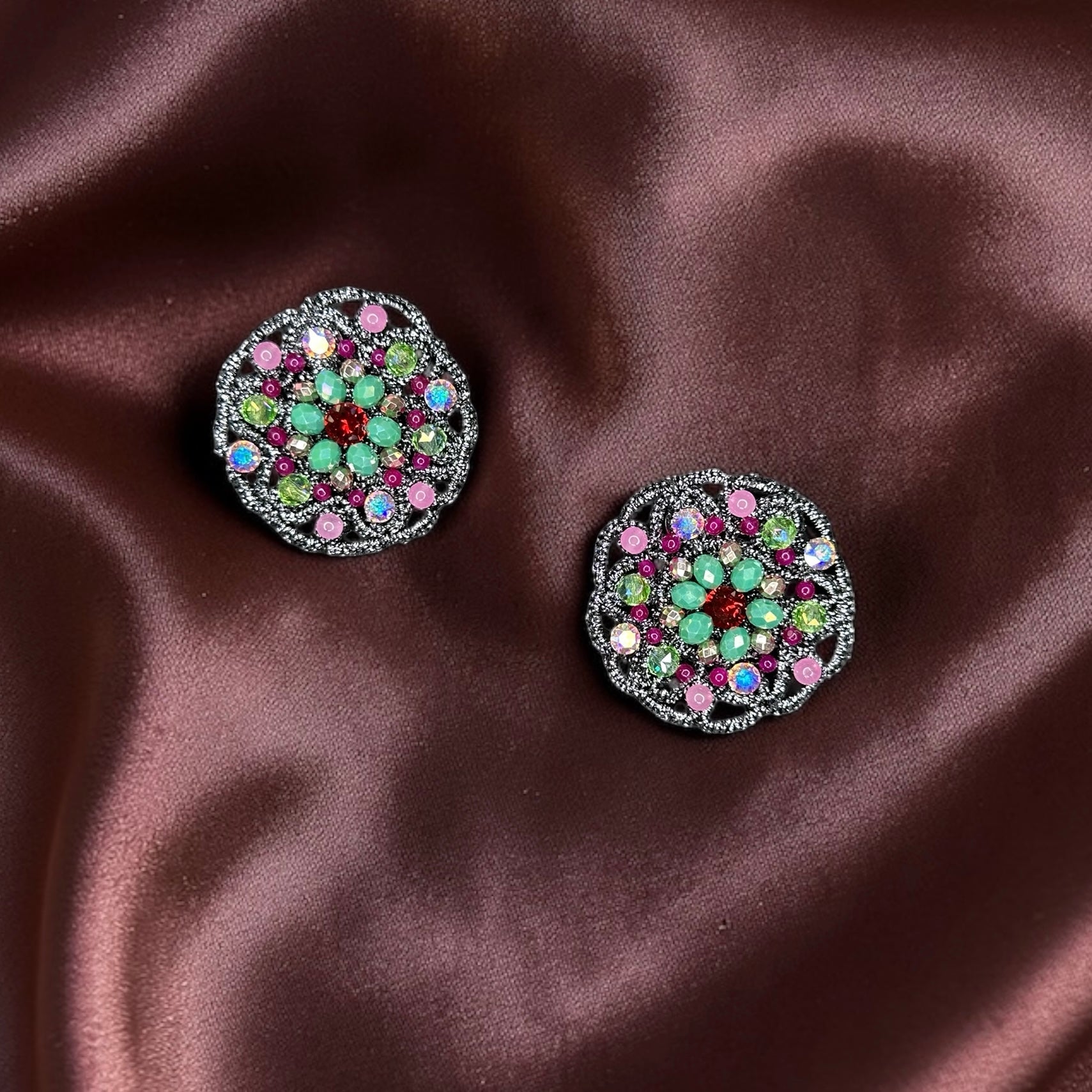 Orecchini a bottone Gaudí