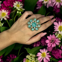 Anello incanto salvia