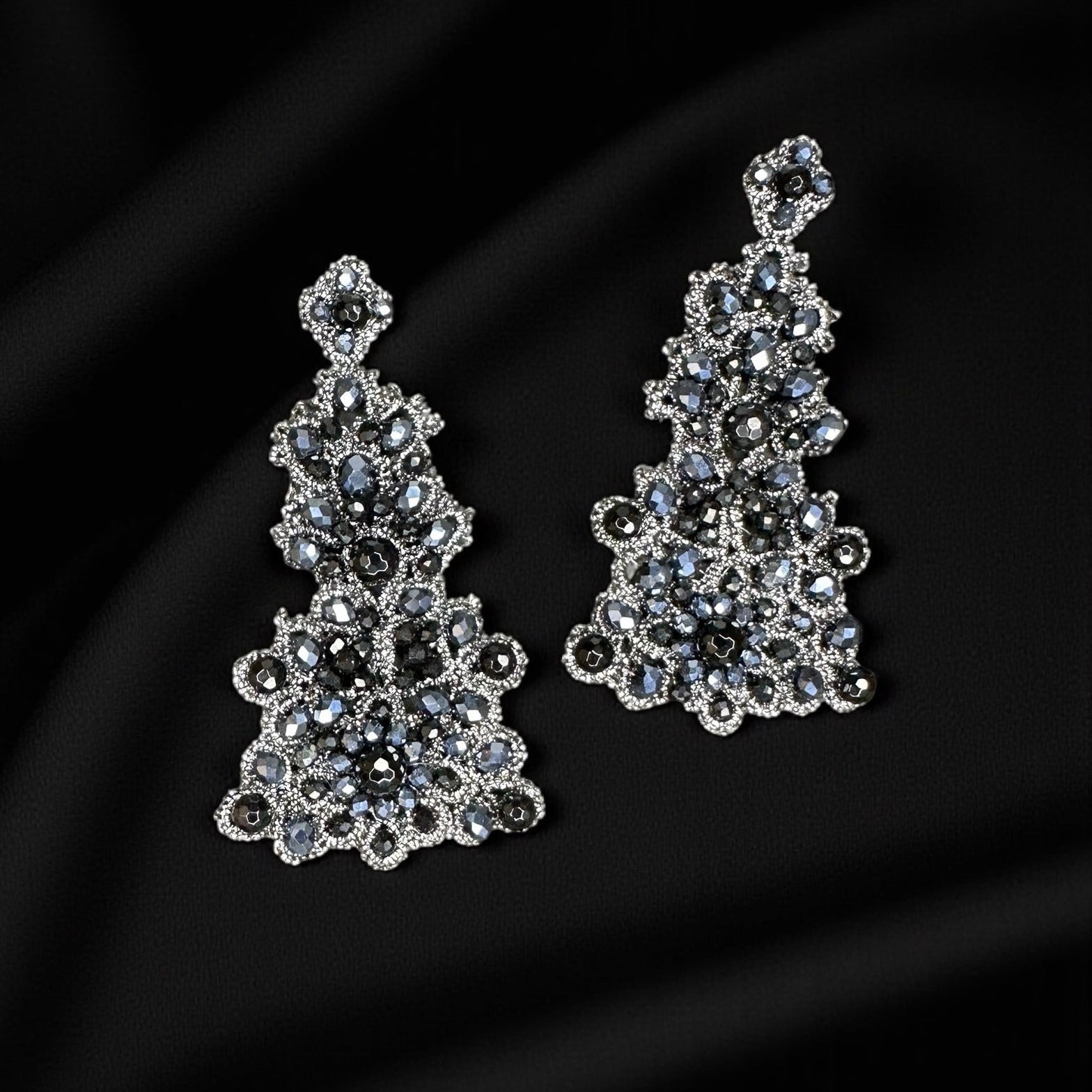 Orecchini Frida neri