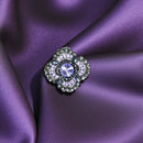 Spilla Madeira purple