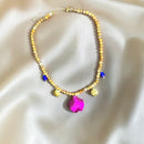 Collana Ondina fucsia