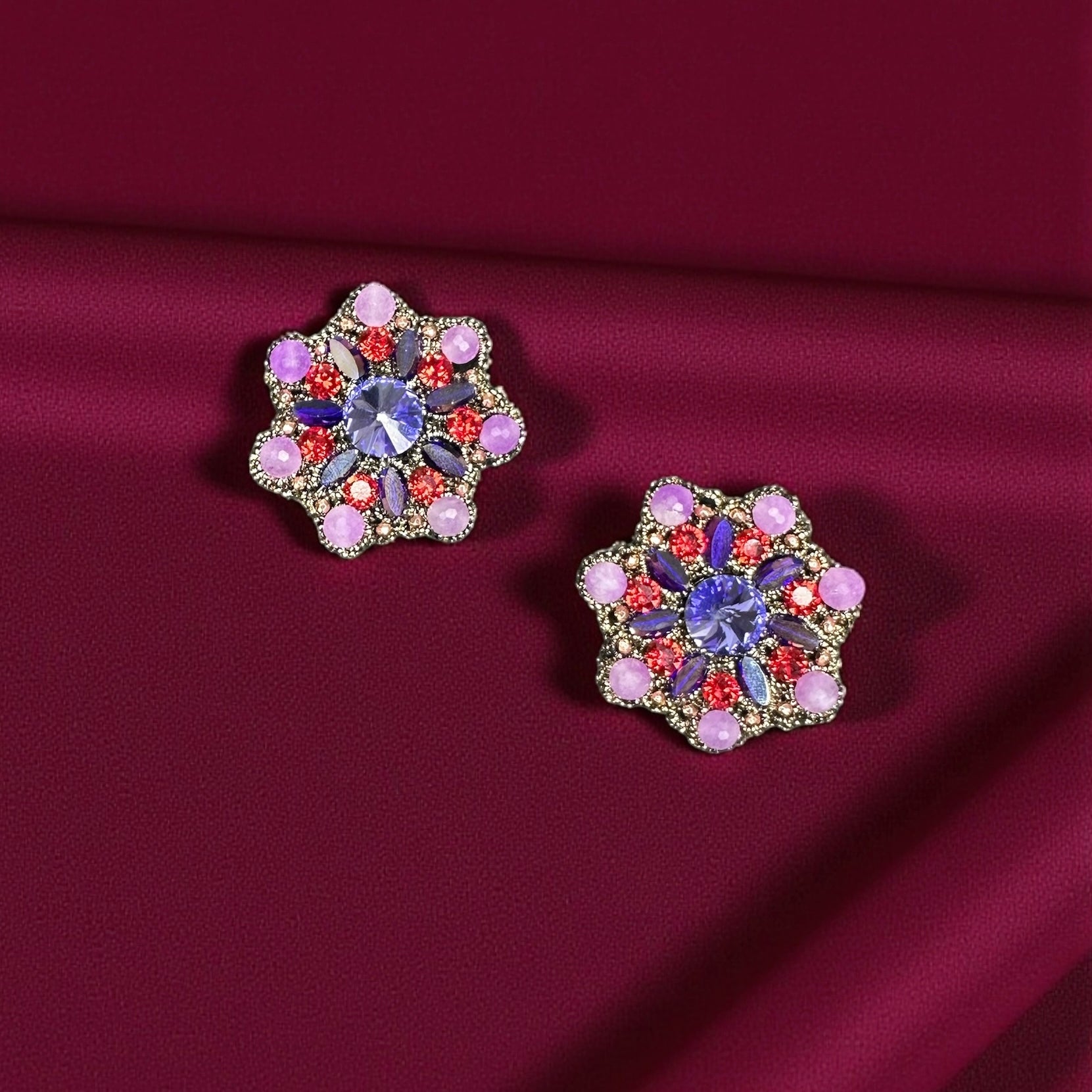 Orecchini a bottone Frida