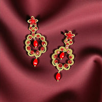 Orecchini Marilyn rossi