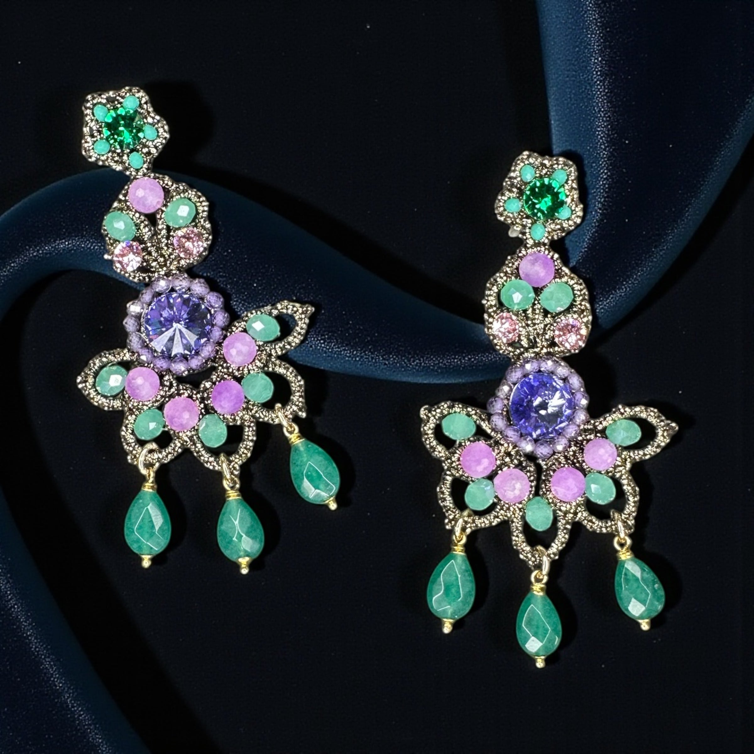 Orecchini Tokyo viola