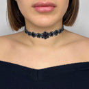 Choker Calipso onice