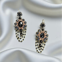 Orecchini Bloom onice