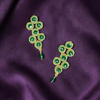 Orecchini Ficurinnia verdi