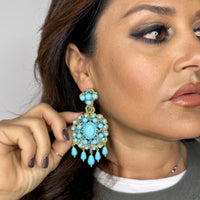 Orecchini Lilibet turchese