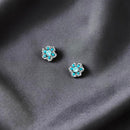 Orecchini Zaky light blue