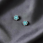 Orecchini Zaky light blue