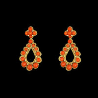 Monaco Coral Earrings
