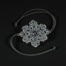 Bracciale Black flower