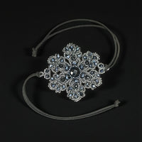Bracciale Black flower