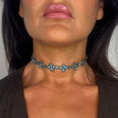 Choker Lungarino denim