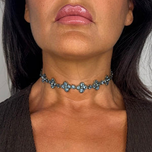 Choker Lungarino denim