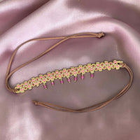 Choker Trinacria rosa