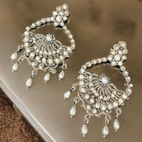 Orecchini Luna perle