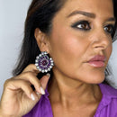 Orecchini a bottone Colette