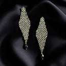 Orecchini a telaio gold&black