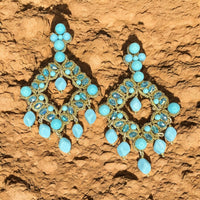 Orecchini Sicilia turchesi