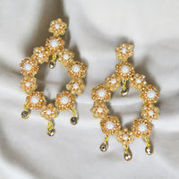 Orecchini Pausini perle