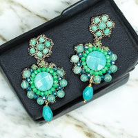 Orecchini Aura verdi